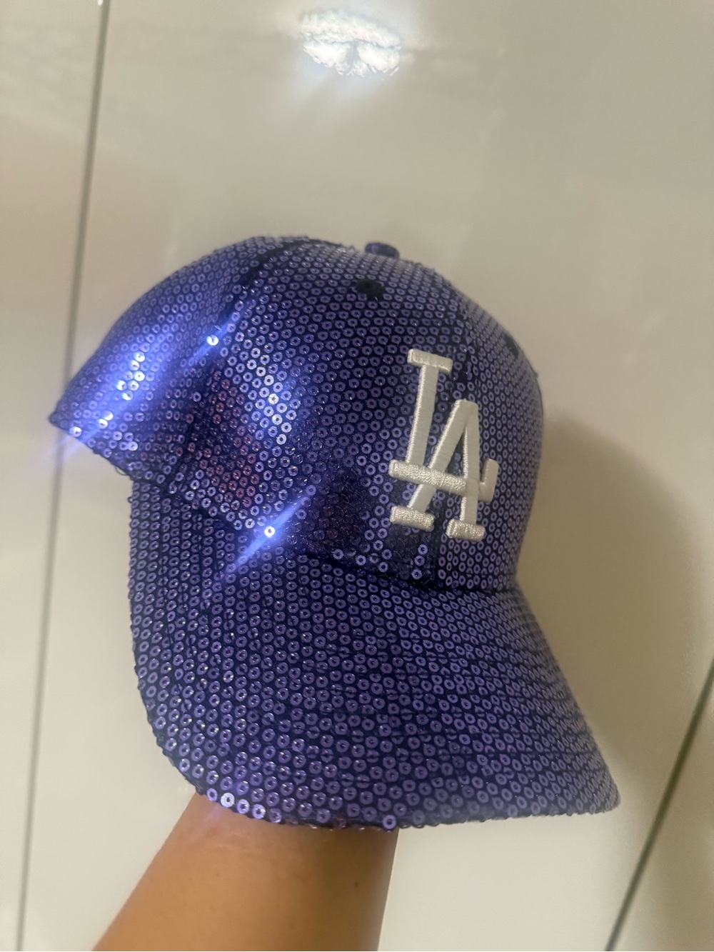 LA dodgers Sequin women’s Baseball Cap